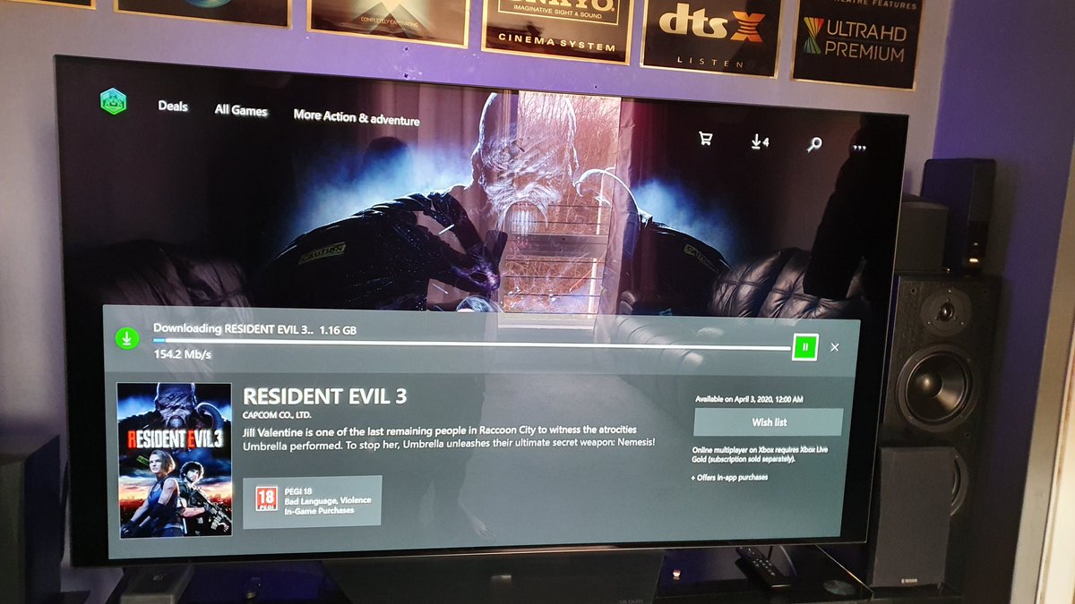 MrMidnight1188's tweet photo. I wasn't gonna bother since I bought it for #PC but what the hell. Let's do this @xbox @xboxuk @RE_Games #XboxOneX #Staaars https://t.co/OVxcST4pqH