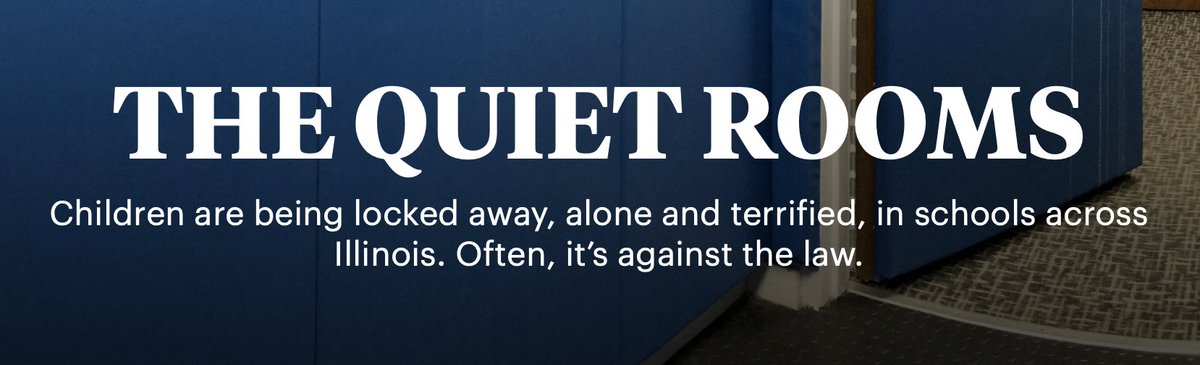 We’re pleased to announce that “The Quiet Rooms” by Jennifer Smith Richards (<a href="/jsmithrichards/">Jennifer Smith Richards</a>) of the <a href="/chicagotribune/">Chicago Tribune</a> and @jodiscohen of @PropublicaIL is the 2020 winner of the Anthony Shadid Award for Journalism Ethics! #ShadidAward (1/4)

ethics.journalism.wisc.edu/2020-shadid-fi…