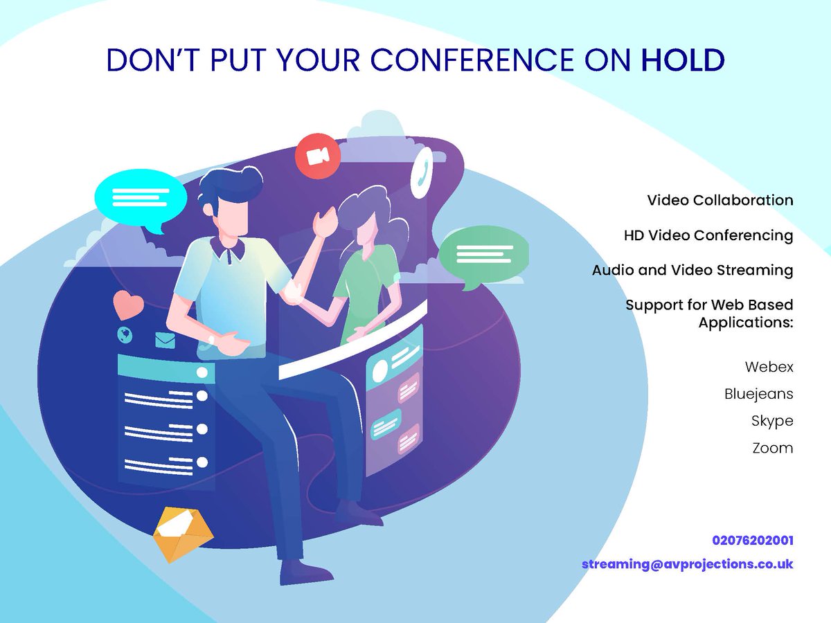 Current circumstances are having a great impact on the events industry, this is why we are offering adapted services to clients that are unable to travel. #avp #avprojections #eventproduction #events #eventprofs #eventprofsuk #COVID19 #londonevents #conference #covidー19uk