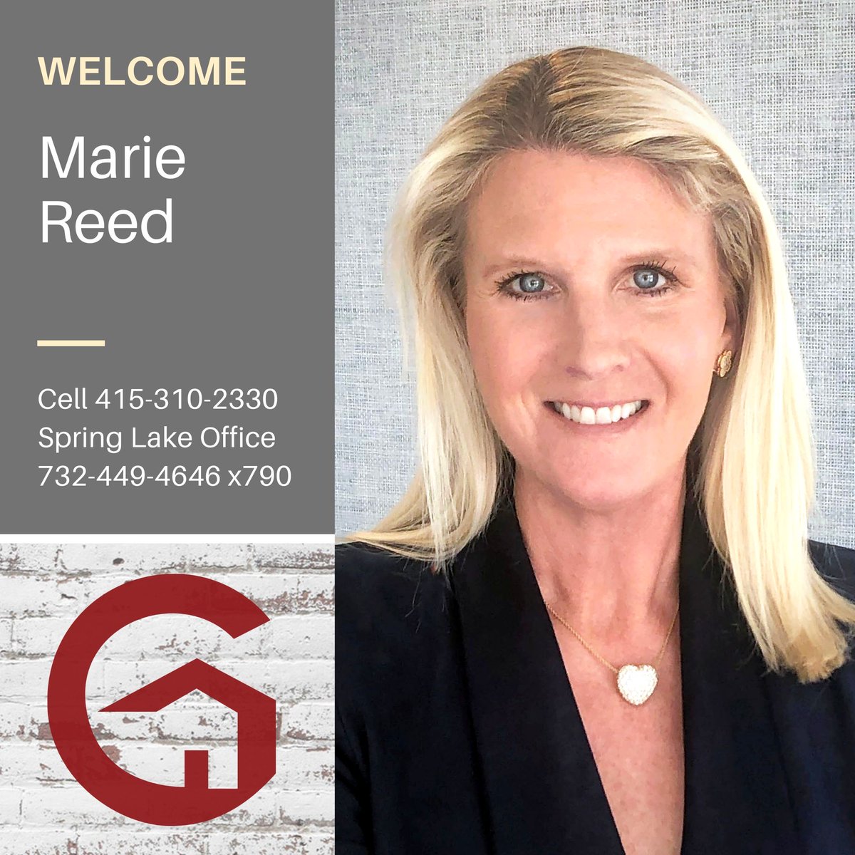 GalleryNJ's tweet photo. Please join us in welcoming Marie Reed to The Gallery Residential Brokerage. Marie brings her extensive experience in buying, renovating, and selling homes and is looking forward to working with her clients from our Spring Lake office.
#gallerydna #quitthesplit https://t.co/w4FTkPCRL8