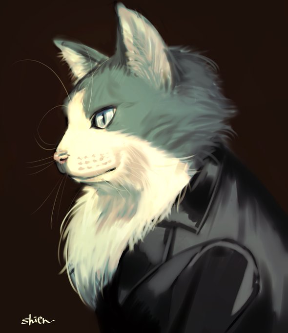 タキシード×猫
#芸術同盟 