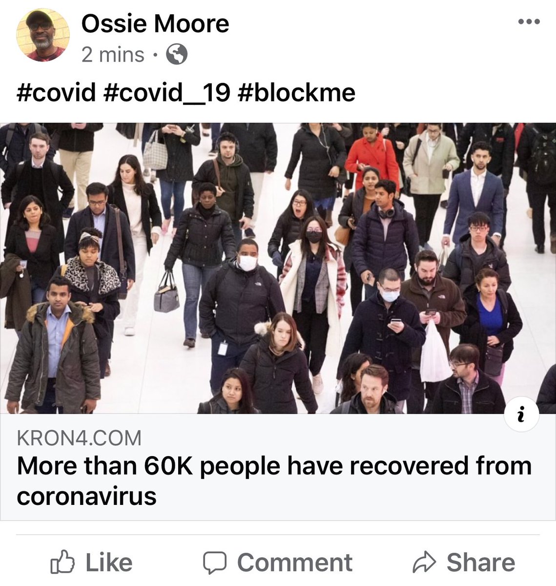 adrianspeaksout's tweet image. let’s spread some positive news kron4.com/health/coronav… #covid #covid__19 #blockme