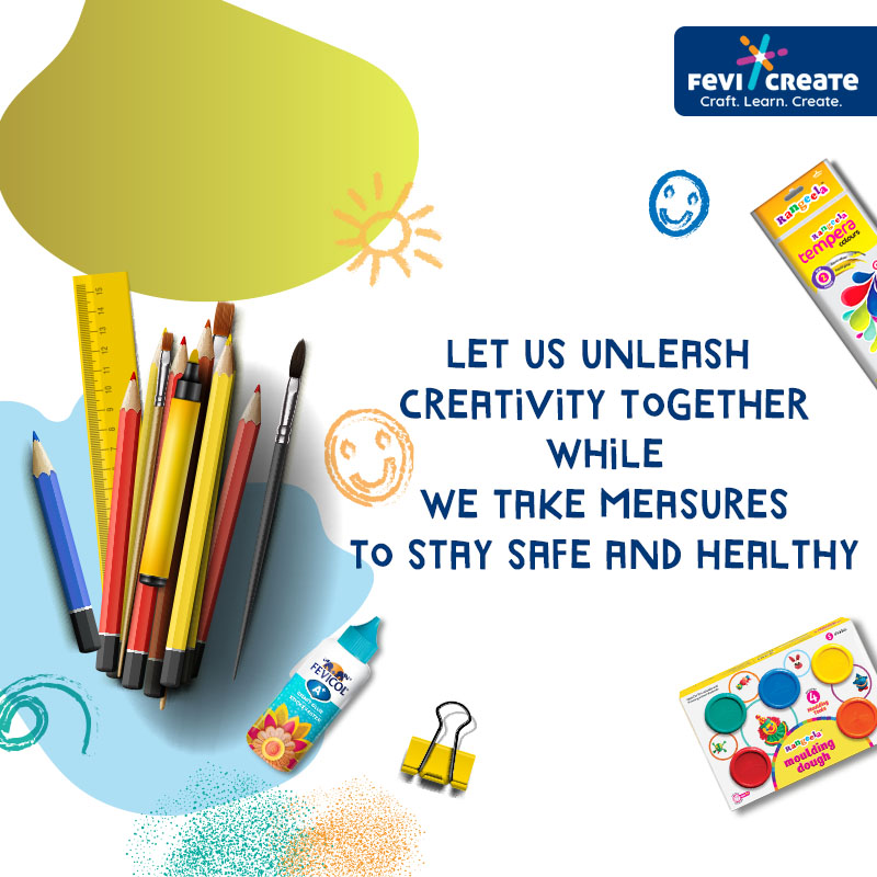 fevicreate's tweet photo. In these times of self-quarantine for safety, let us help you to keep the kids creatively engaged.
Check out this space for a lot of fun DIY activities that will give your children time to unleash their creativity and keep them occupied with constructive play.
#BuildCreativity https://t.co/9Lhk8Z9zoe
