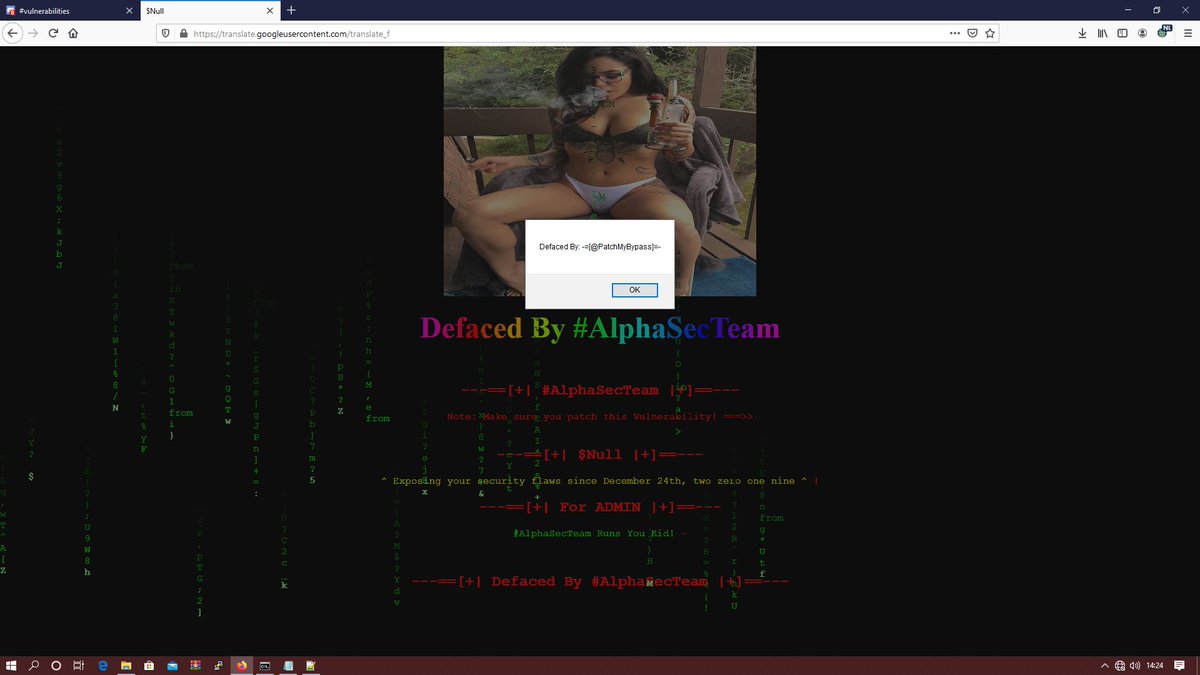 exploitedbuffer's tweet image. So I was messing around on Google Translate, and I never thought this would work, you would think that a multi BILLION dollar company would have all XSS vulnerabilities patched. lulz

BUT I heard that these vulnerabilities are common for google, therefore may not be a 0day!!