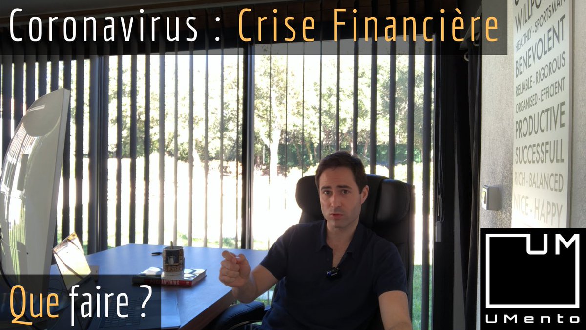 #crise FINANCIÈRE : Comment gérer et réagir face à celle-ci ? 

#bourse #krach #opportunités #investisseurs #argent #investissement 

youtu.be/GMdrHrE_mZ4