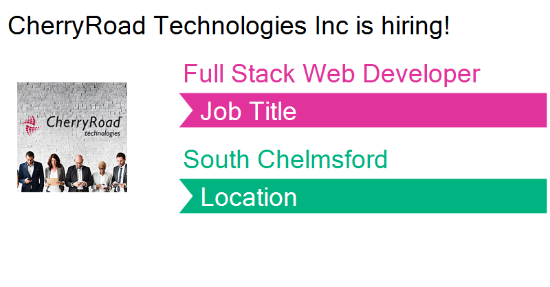 CherryRoad Technologies Inc is hiring a Full Stack Web #Developer in South Chelmsford! #jobs #CherryRoadJobs job-openings.monster.com/full-stack-web…