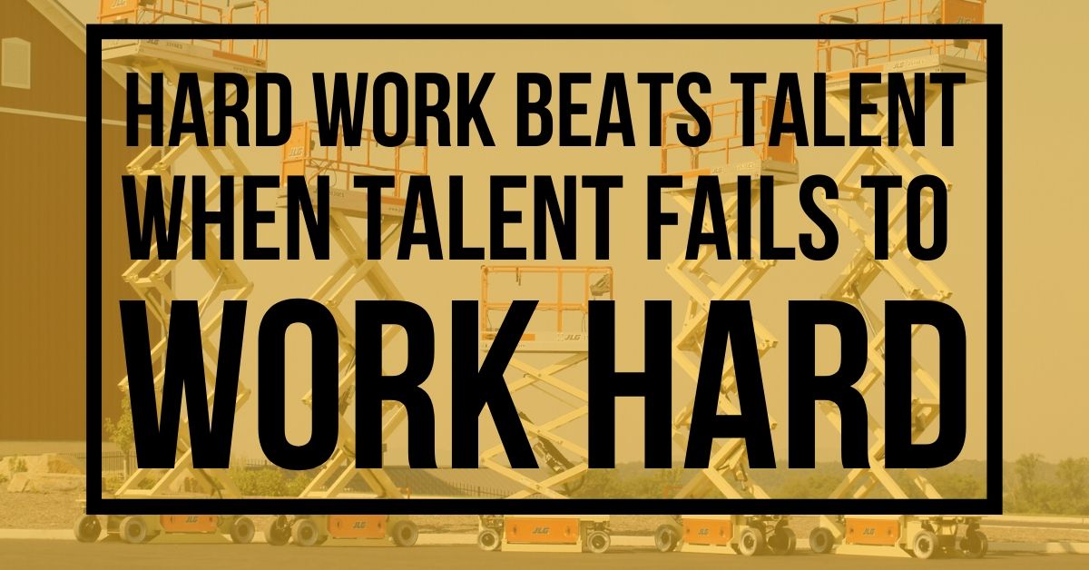LeavittAg's tweet photo. Hard work beats talent when talent fails to work hard. What are you working towards this #MotivationalMonday? #MondayMotivation #MotivationalQuote https://t.co/w7G8xpHaH0