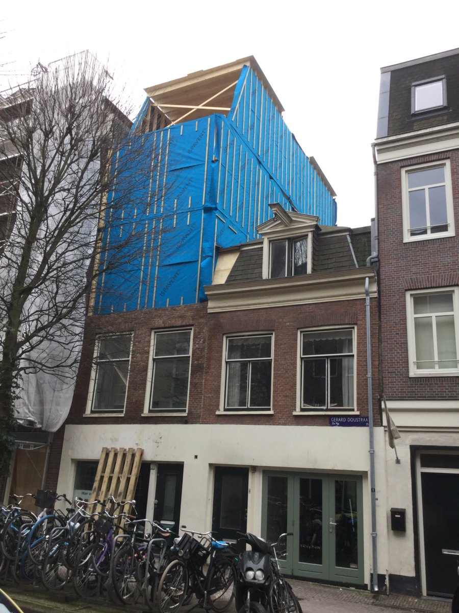 Het einde van karakteristieke lage woningen in de Pijp Amsterdam? <a href="/AmsterdamNL/">Gemeente Amsterdam</a> <a href="/BvdPijp/">Bewoners van de Pijp</a> <a href="/stadsarchief/">Stadsarchief Amsterdam</a> Het toevoegen van twee bewoningslagen Gerard Doustraat 128