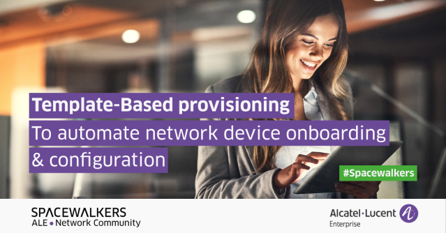 LinneMichael's tweet photo. Why use Template-Based Provisioning for the deployment of network devices? Access our #TechNote about Alcatel-Lucent OmniSwitch TBP to easily configure your network management on Alcatel-Lucent OmniVista. #Spacewalkers https://t.co/l1VEu0p3cW https://t.co/keyLe7YSuu