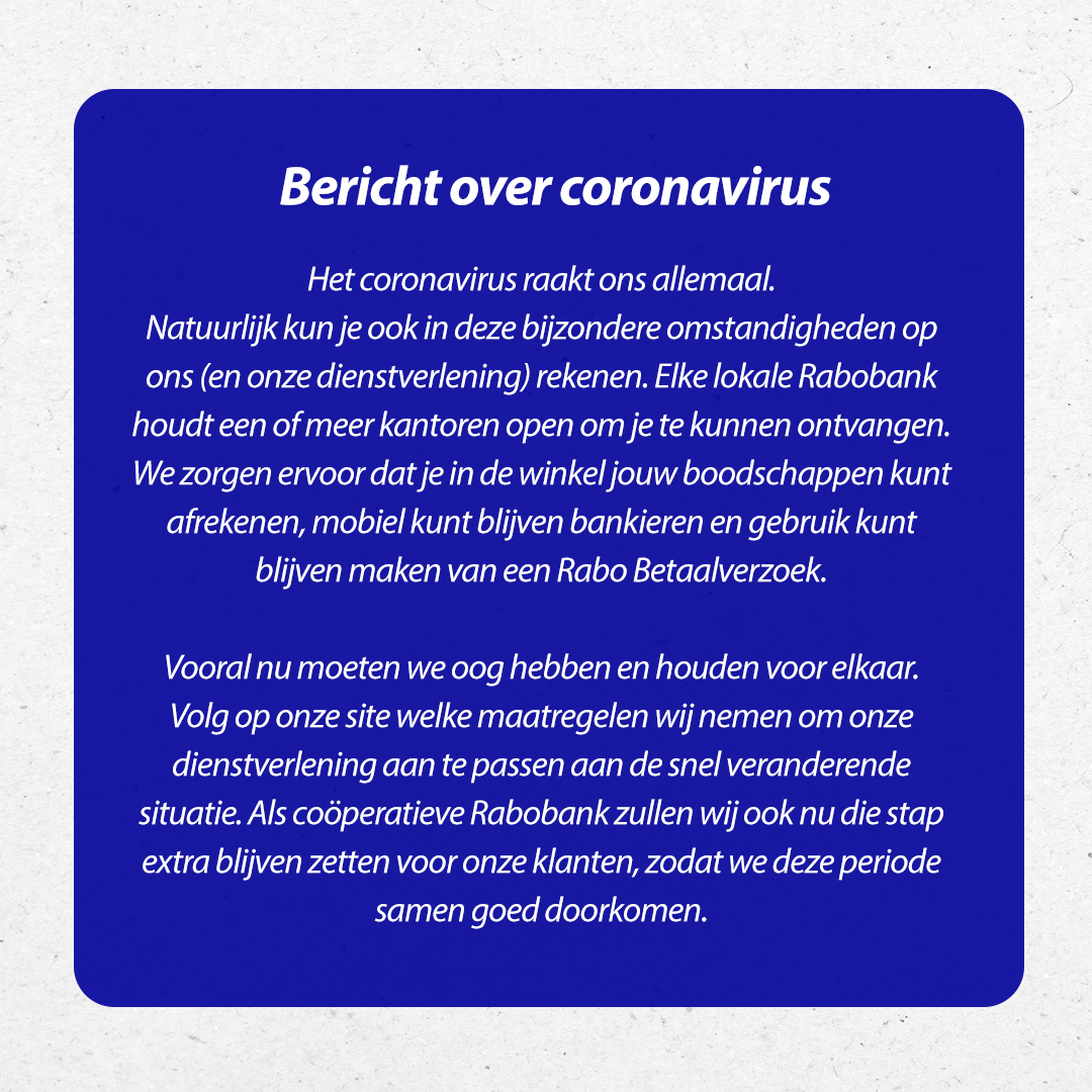 Rabobank (@rabobank) on Twitter photo 