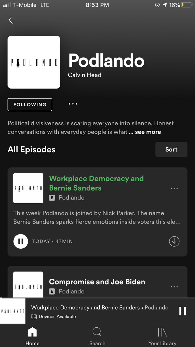 podlando's tweet image. Episode 2 is live on Spotify and Apple Podcasts!
Check out our interview on #BernieSanders and #WorkplaceDemocracy