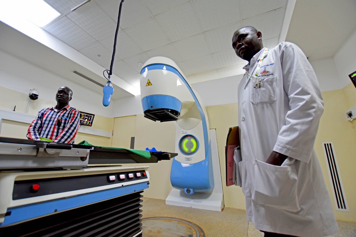 After their only radiotherapy machine broke down in 2016, Uganda had to stop cancer treatment for thousands of patients. Now, not only they have two new machines but also an improved #nuclear medicine unit. bit.ly/2vI65e0