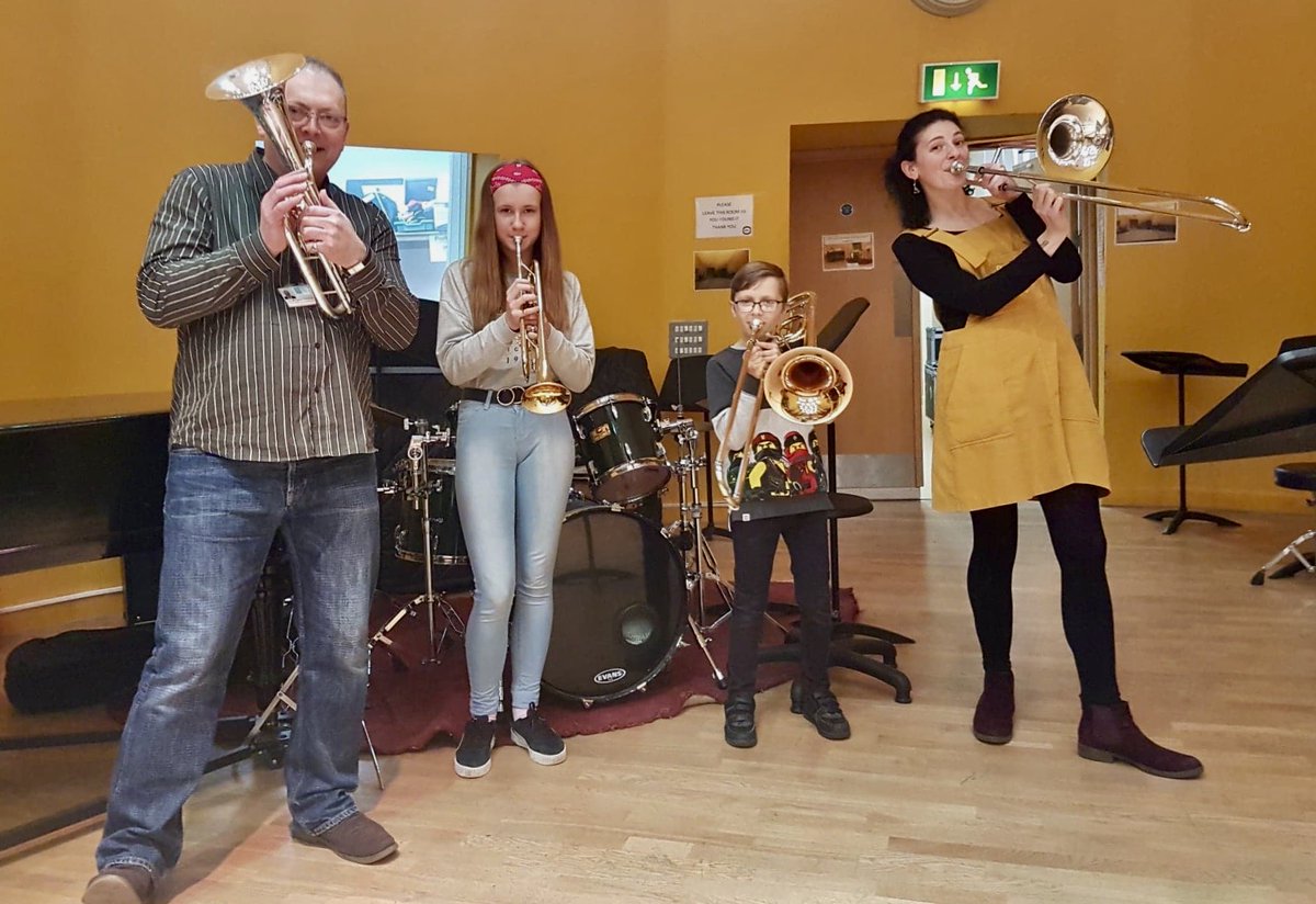 music_inclusive's tweet photo. Great turn out at the Generations Orchestra on Saturday. Sounding great, recordings coming soon. Next Orchestra meeting Sat 19th April - 11 am to 1 pm - Albemarle music centre. #hullmusichub #hullmusicservices #humberdrumcircles #community https://t.co/xKHChpd3Uk
