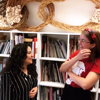 CraftspaceYouth's tweet photo. Hello from Daljinder and Hayley! We'll be bringing you Making for Change Expo, looking at social action through craft and activism β
#craftivism #makingforchange #makingforchangeexpo https://t.co/uv8YT0Qq7f