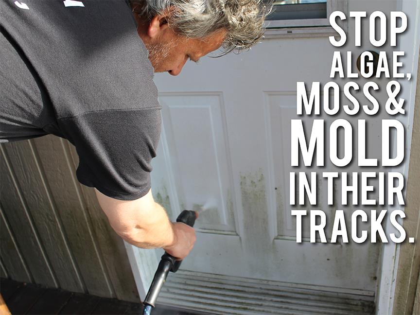 Enviro Sanitize on Twitter eliminate mold, moss, algae and