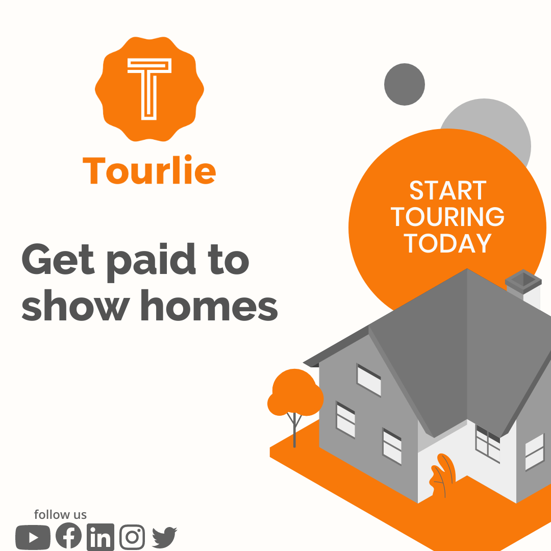 tourlie's tweet photo. Licensed real estate agent?  Want to make some extra cash? Sign up for Tourlie and get paid to show homes!

#Realestate #Realty #Realtor #Realestateagent #Homeforsale #Newhome #Househunting #Broker #Newhouse #Forsale #Listing #Renovation #Tourlie https://t.co/EvpfCbZWz0