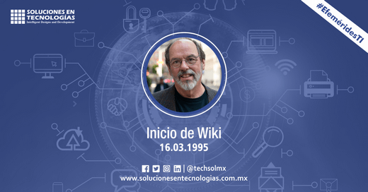 techsolmx's tweet photo. Un día como hoy (16/03/1995): Ward Cunningham iniciaba Wiki, la primera base de datos colaborativa, precursora de Wikipedia, para el repositorio de patrones Portland (Portland Pattern Repository). https://t.co/X03rqGL4wu
#SomosSoluciones #EfeméridesTI #WardCunningham #Wiki https://t.co/7vgIWT2Ict