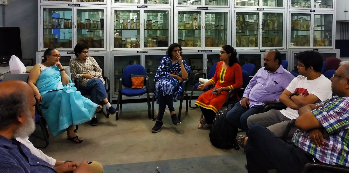 At Kolkata, India on 12th March 2020.
Teachers and facilitators of NextTFOOD at University of Calcutta/Welthungerhilfe are reviewing the first batch experience and required adjustment in the curriculum and strategies for the next batch. <a href="/EU_Commission/">European Commission</a> <a href="/NextFood3/">NextFood</a>