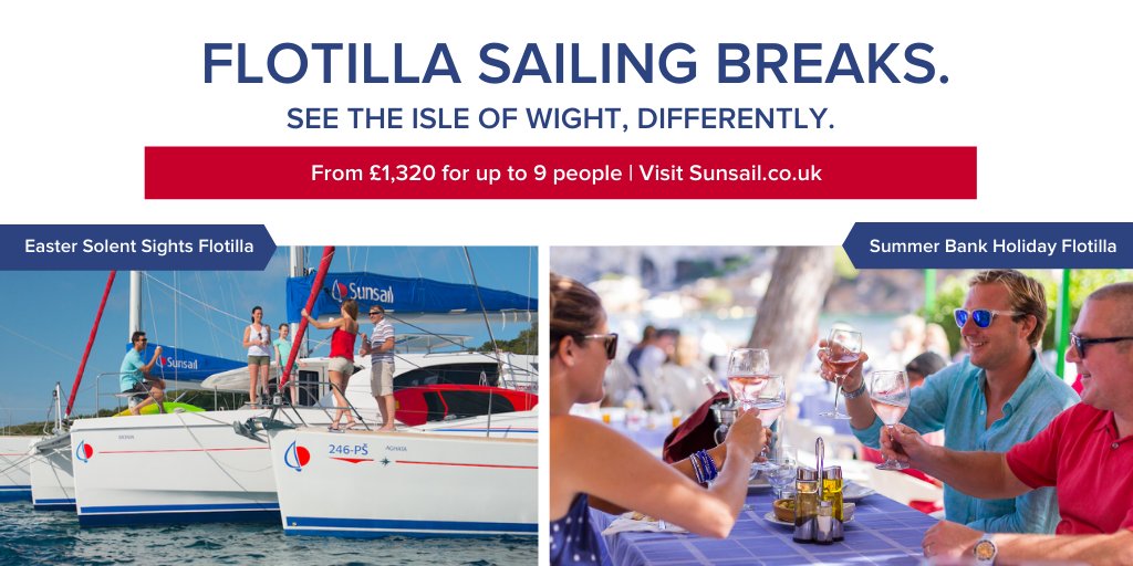 ⛵️Spend the Easter bank holiday on board one of our brand new luxury Sunsail 41.0 yachts. From just £1,320 for up to 9 people: hsinfo.sunsail.co.uk/uk-flotillas⛵️

#Flotilla #Easter #BankHoliday #UK #Sailing #Holidays