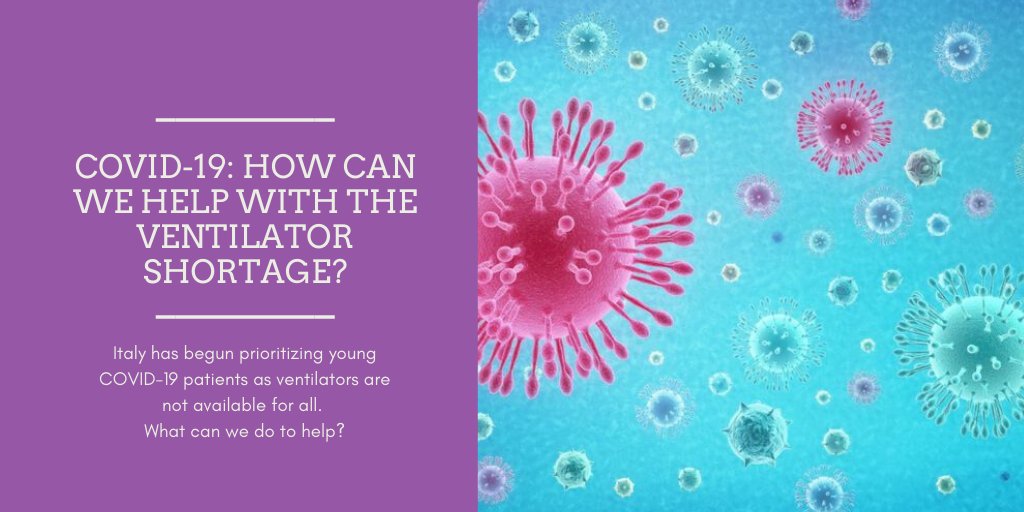 With the COVID-19 pandemic on everyone's mind, attention is being drawn to the global shortage in medical ventilators.

As engineers, makers and inventors how can we help? If you have ideas or the ability to build, check out the project below. projectboard.engineering.com/project/covid-…