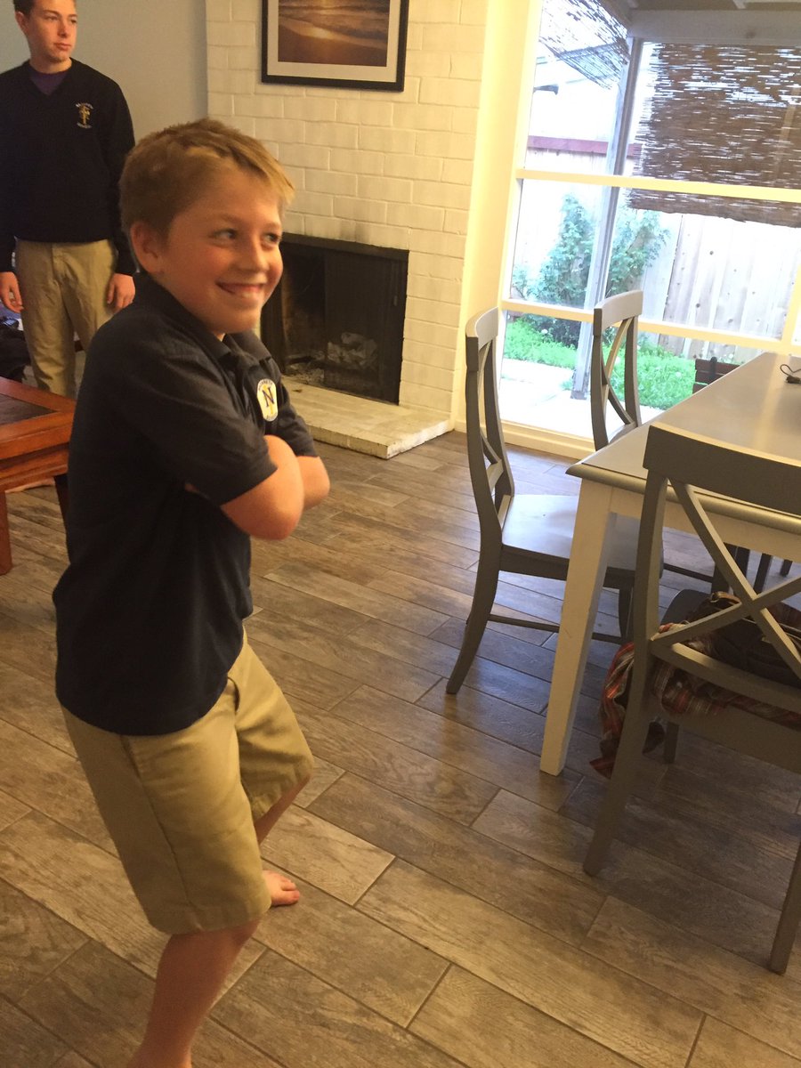 kathaleenwalp's tweet photo. Keeping it professional in the Walp household! Teacher Dad keeps a tight ship. https://t.co/3Fk2YlYNT8