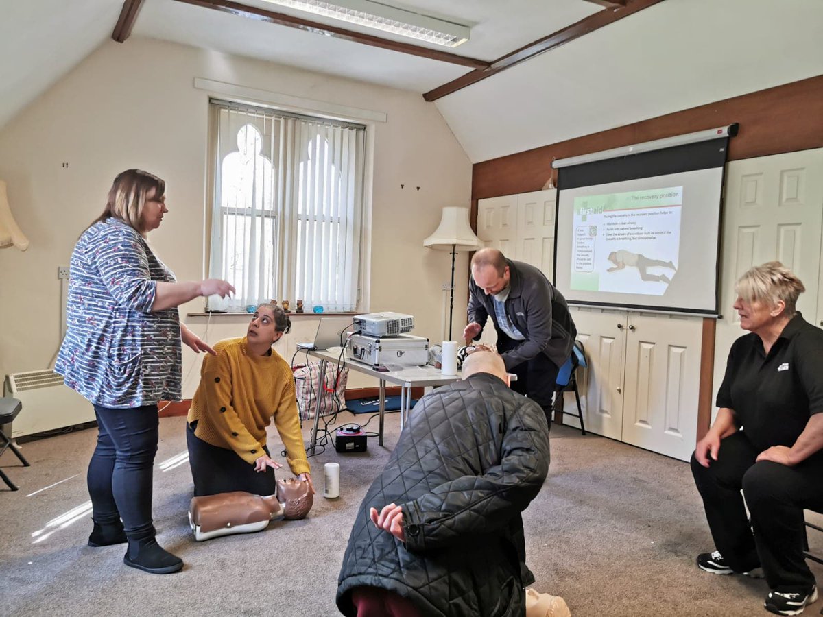 SW_Yorks's tweet image. Last week learners from our Todmorden &amp;amp; Sheffield Nu Futures course all achieved their Emergency First Aid level 2.

Well done everyone!

#FirstAid #NuFutures #SportWorksYorkshire