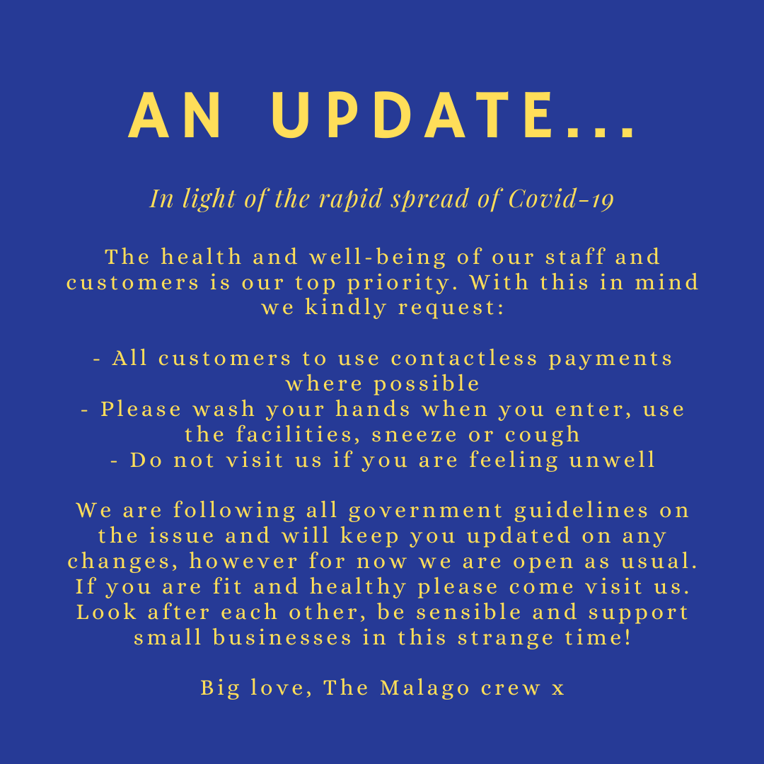 To echo the general vibe in the Bristol hospitality scene, we're powering on with business as usual! We're taking all the necessary precautions and until directed otherwise by the government will be keeping our doors open for all you lovely lot. See you at the bar! 💕