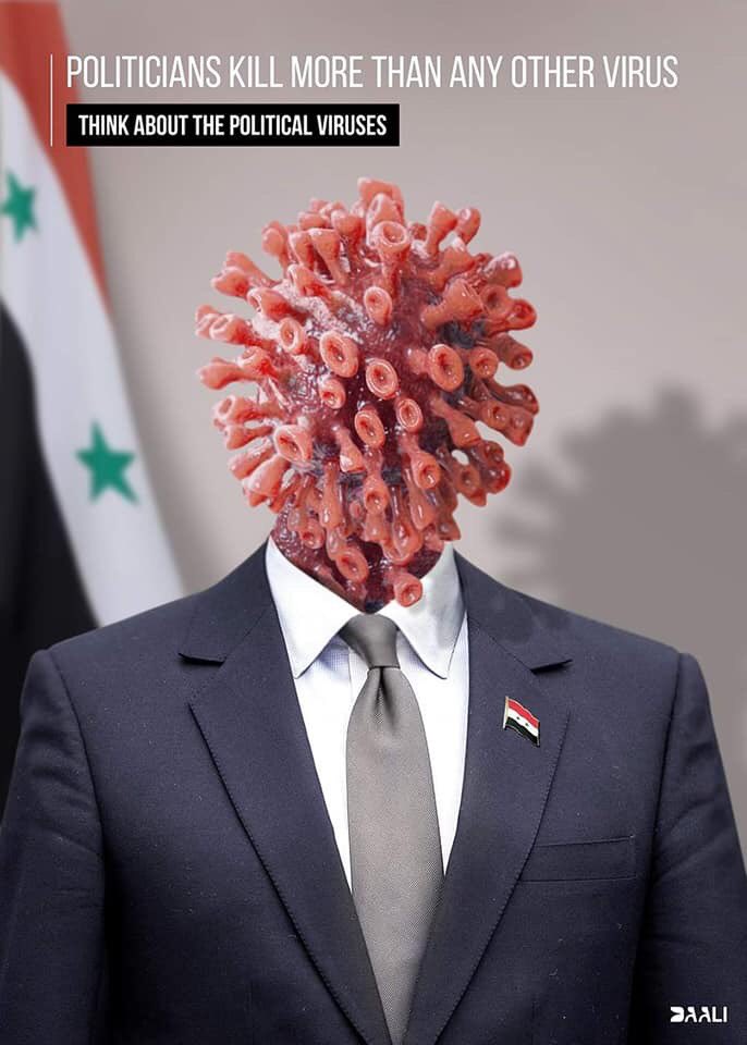 FadiDabbas's tweet image. Politicians kill more than any other #virous 

#COVID2019
