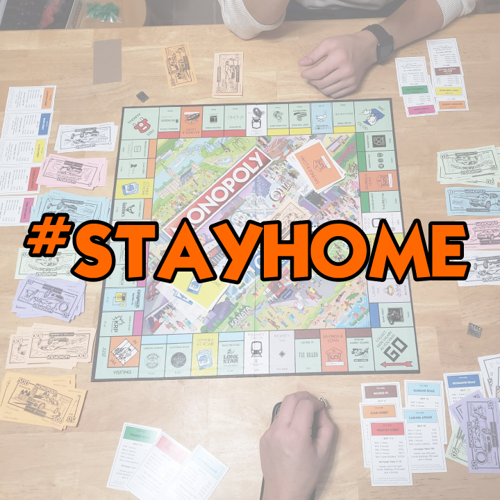 Our first winner in the #STAYHOME and play Monopoly contest is <a href="/outlandishlisa/">Lisa Aucoin</a> - please DM for instructions!