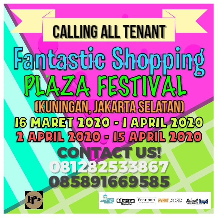 Bazaar Plaza Festival , Lt. 1 tahun 2020 festivalindonesia.wordpress.com/2020/03/16/baz…