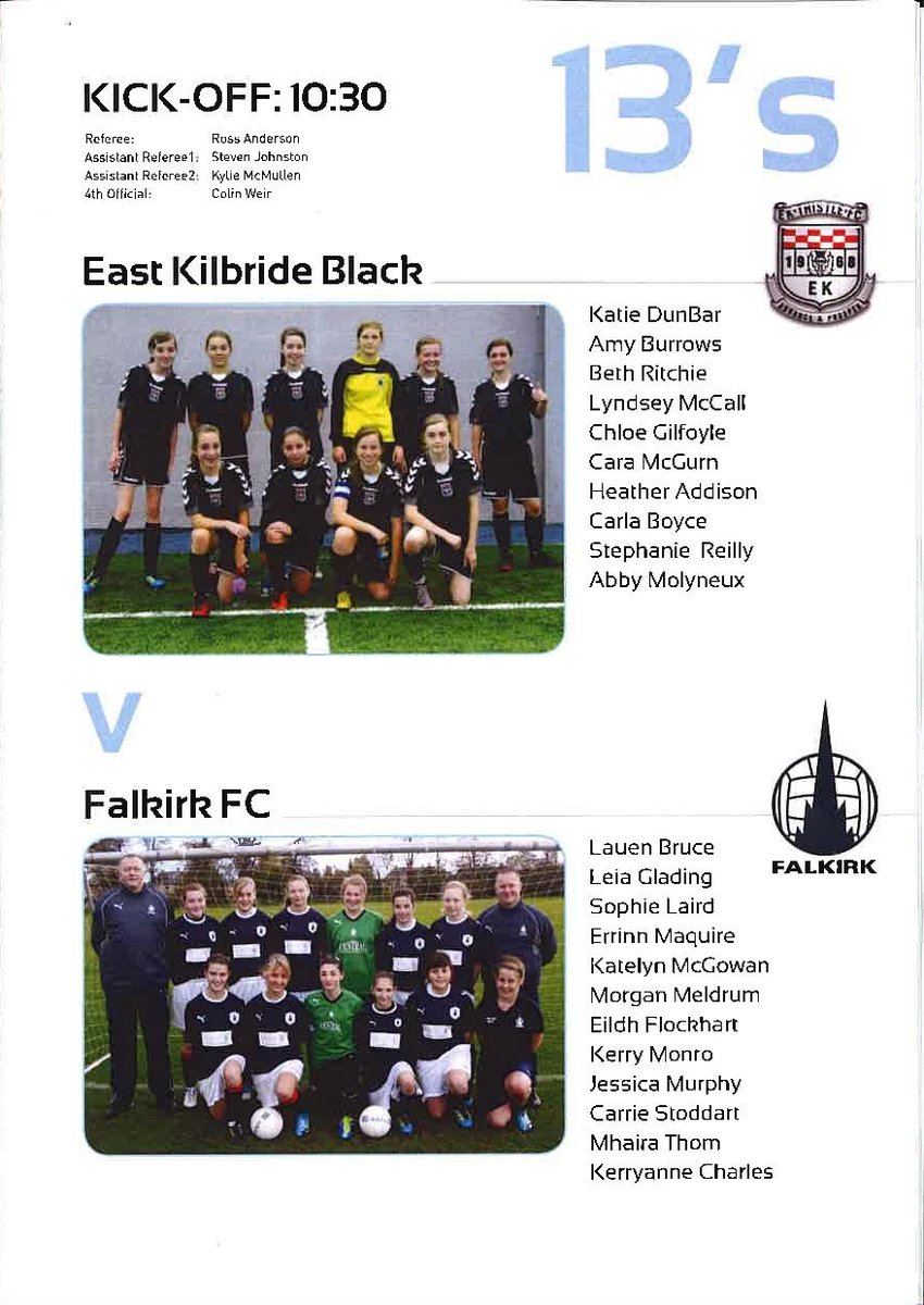 ScotWFootball's tweet photo. A bit of a jump in years as we move onto the 2011 #SWFYouthCup Finals π
Nearly 1β£0β£ years since these cup finals were played π€― https://t.co/PEeqKILzUE