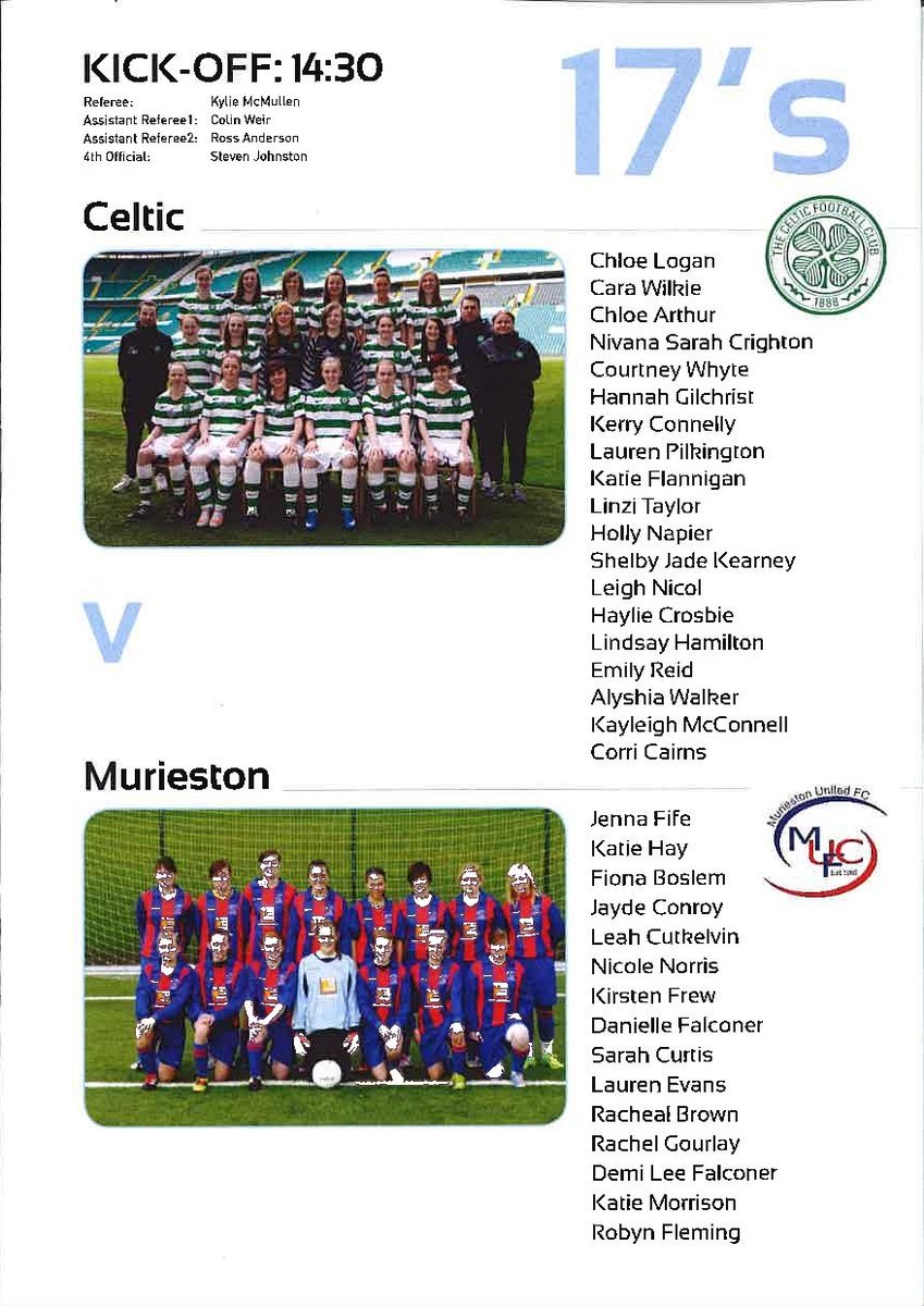 ScotWFootball's tweet photo. A bit of a jump in years as we move onto the 2011 #SWFYouthCup Finals π
Nearly 1β£0β£ years since these cup finals were played π€― https://t.co/PEeqKILzUE