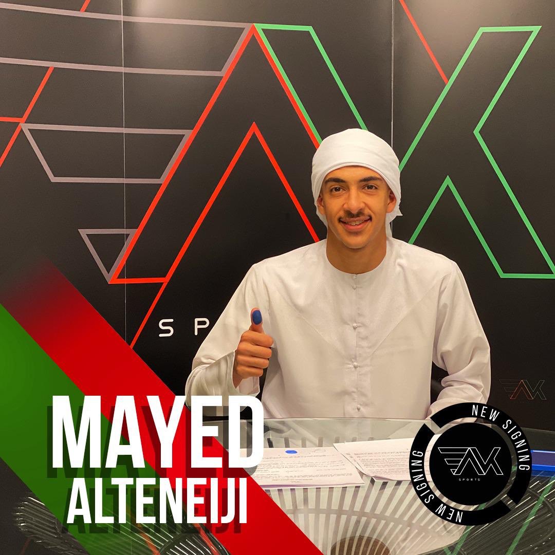 EakSports's tweet photo. نرحب في اللاعب "مايد الطنيجي" لانضمامه إلى أسرة EAK_Sports# مع تمنياتنا له بالتوفيق في الموسم الرياضي الجديد

#شكرا_لثقتكم_فينا

We would like to welcome the player “ MAYED ALTENEIJI “to #EAK_Sports family and wishing him a success in the coming sport season. https://t.co/Scq2EqHdEM