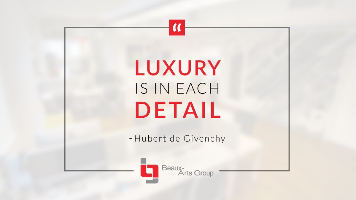 BeauxArtsGroup's tweet photo. At Beaux-Arts Group, we focus on not only luxury but also the functionality. https://t.co/bY05zAJscA