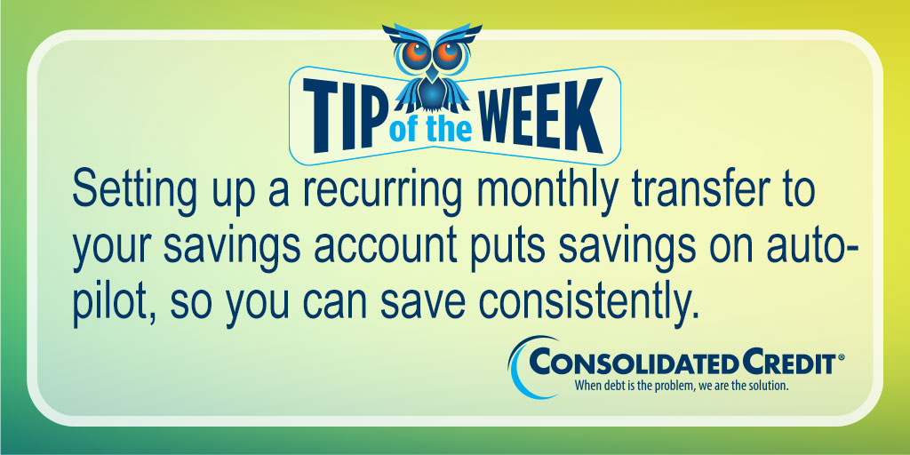 😁#Tip of the Week #Contest
Share, retweet weekly #tips for your chance to #win $50 in the monthly drawing. #DebtSucks #WinMoney

#SavingMoney is an essential skill in #PersonalFinance. We're sharing some #free resources to help you #save: ow.ly/FhQd50yKqqD 🙌 #DebtSucks