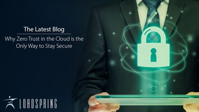 LoadSpring's tweet image. Discover what Zero Trust means for your organization and how #LoadSpringCloudPlatform ensures your precious project #data is ultra secure with the best and most effective #cloudsecurity architecture: ow.ly/ViWn30pYkVO