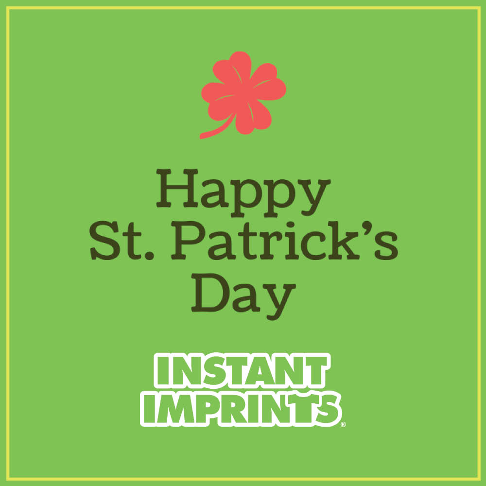 instantimprints's tweet photo. Happy St. Patrick's Day from Instant Imprints. https://t.co/kUlEr9ghuA