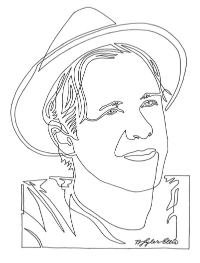 BTylerEllis's tweet photo. Hey @jonforeman, I drew this 1-line portrait to say thanks for your faithfulness and 20+ yrs of phenomenal music with @Switchfoot. Your TEDx resonated with me and I'd like to think mine will resonate with you: #JesusIsNotARoleModel https://t.co/g9p4YEXWql https://t.co/wBAvT5JF0t
