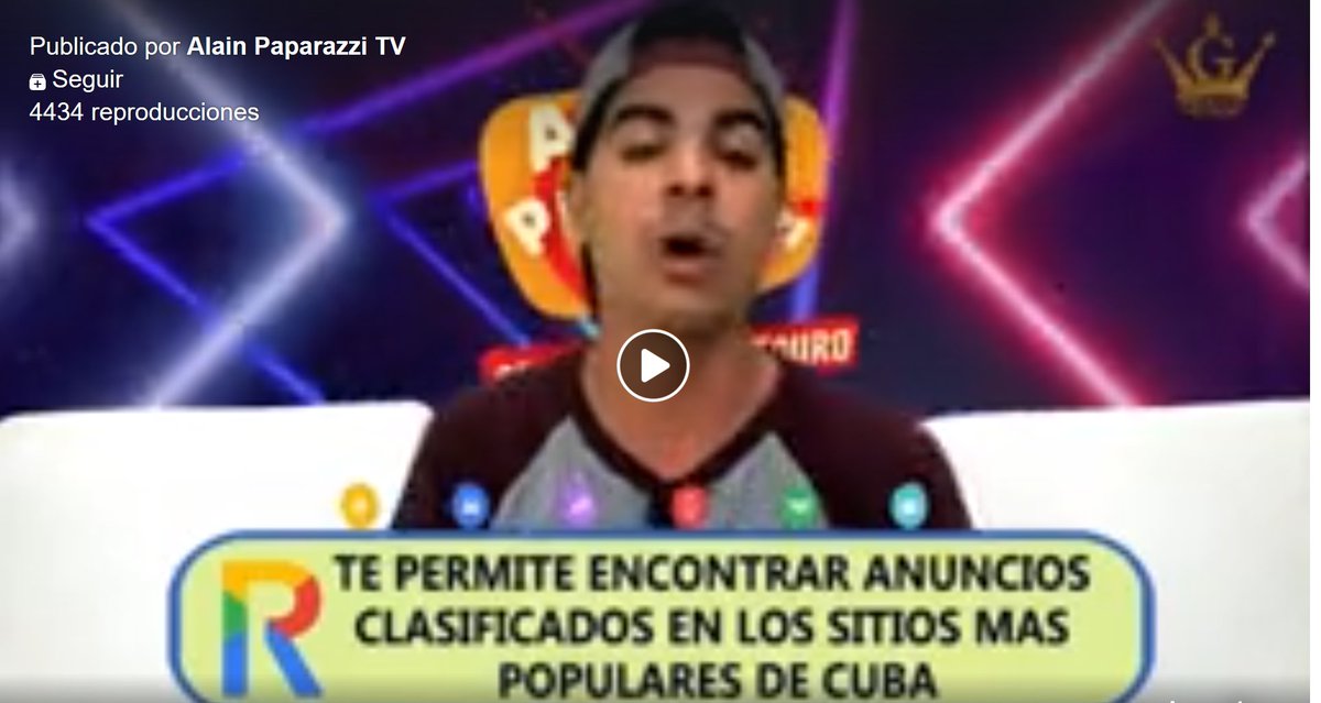 revoltillocom's tweet photo. Gracias a @CubanoPaparazzi, que comentó sobre @revoltillocom en uno de sus videos 📹💪🇨🇺
#vloggers en #Cuba #video #promo #clasificados
https://t.co/YTimuYnKbJ https://t.co/ylOBsjqL2R