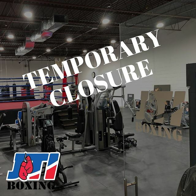 JTIBoxing's tweet photo. COVID-19 Temporary Closure.

As a family run business it's hard to imagine having to shut our doors for a period, but as a family run business who cares for it's members we need to put safety first.

We have done our best to minimize class sizes, keep th… https://t.co/YtOaKufgZb https://t.co/UxW5kxjmWT
