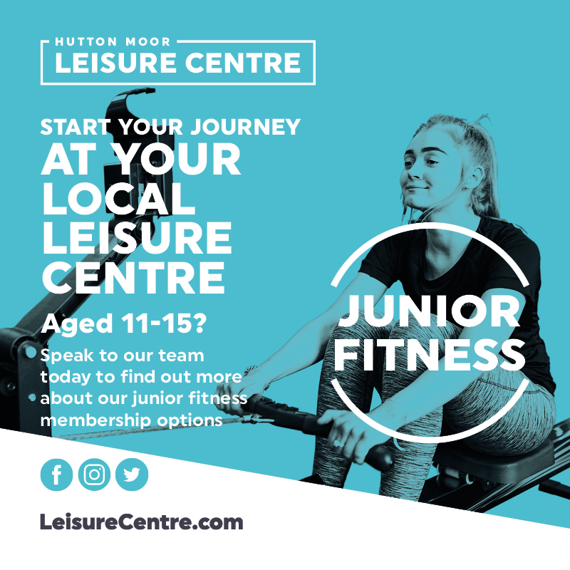 Start your fitness journey today! We are continuously looking to encourage teens to lead a more active and healthy lifestyle.
 
Follow the link for further information on all our Junior Fitness Activities - crowd.in/A5Lo6L
#huttonmoor #mylocal #juniorfitness
