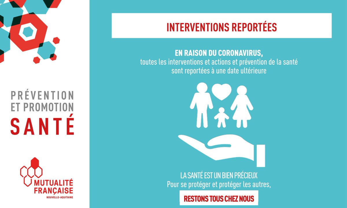 Mutualité Française Nouvelle-Aquitaine (@mutnaquitaine) on Twitter photo #CORONAVIRUS : la santé est un bien précieux. Pour la protéger, faisons tous preuve de solidarité et d'exemplarité en respectant les consignes et gestes barrière <a href="/JeanJAYAT/">Jean-Louis JAYAT</a> <a href="/AnneChazeau/">Anne-Laure Chazeau</a> <a href="/Florence_Wolff/">Florence Wolff</a> <a href="/drossi17/">Rossi Delphine</a> <a href="/mutualite_fr/">Mutualité Française</a> <a href="/BaudinClaire/">Claire Baudin</a> #CORONAVIRUS : la santé est un bien précieux. Pour la protéger, faisons tous preuve de solidarité et d'exemplarité en respectant les consignes et gestes barrière <a href="/JeanJAYAT/">Jean-Louis JAYAT</a> <a href="/AnneChazeau/">Anne-Laure Chazeau</a> <a href="/Florence_Wolff/">Florence Wolff</a> <a href="/drossi17/">Rossi Delphine</a> <a href="/mutualite_fr/">Mutualité Française</a> <a href="/BaudinClaire/">Claire Baudin</a>