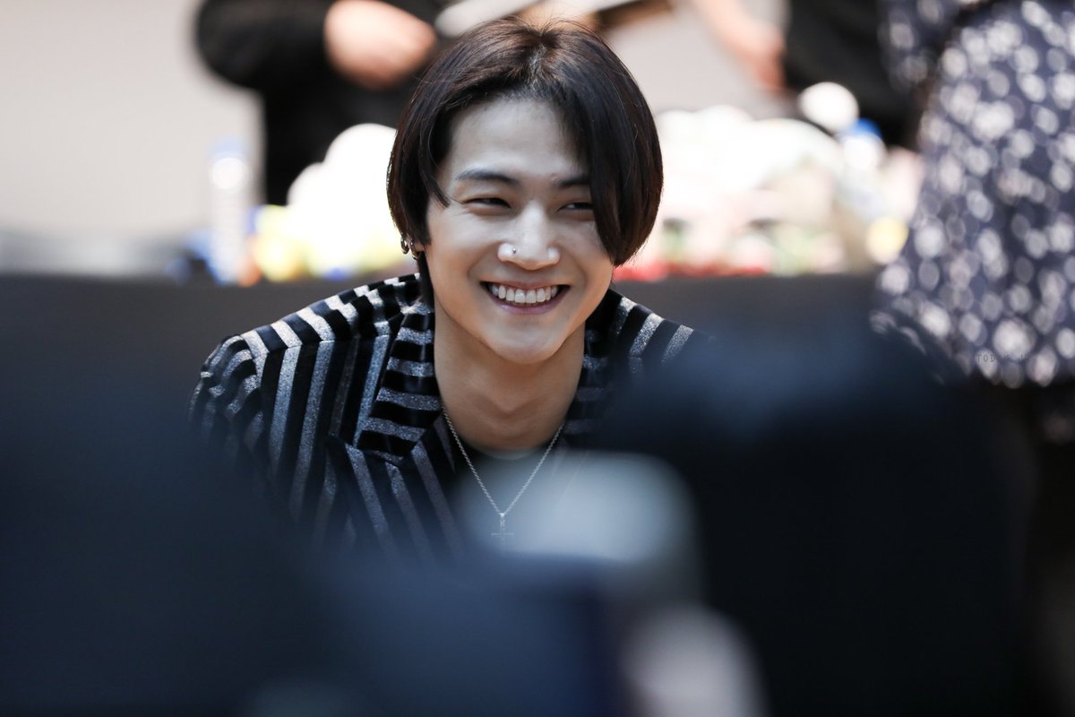 รอยยิ้มของแจบอม😁 tweet media