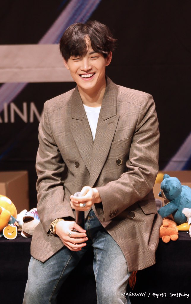 รอยยิ้มของแจบอม😁 tweet media