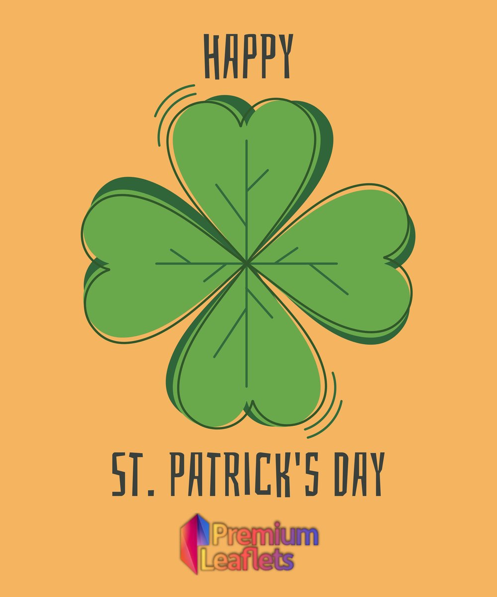 premiumleaflets's tweet image. Happy Saint Patrick's Day from all the team at Premium Leaflets!