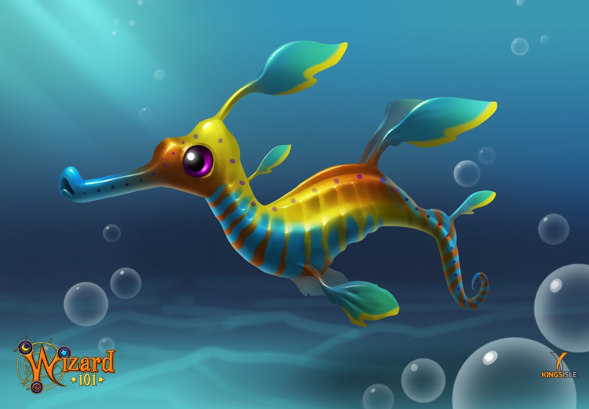 Here's the Seadragon pet from the Great Below. 