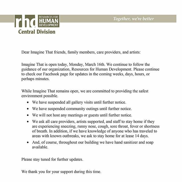 ImagineThat_KC's tweet image. Important information regarding the current situation. Stay safe everyone! ift.tt/2UavGon