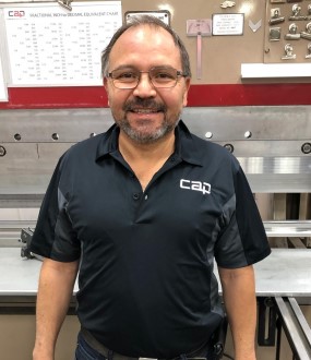 We are very excited to welcome Ed Hernandez back as our brake metal division manager. Ed brings 3 decades of experience on our press brakes, and an eye for detail that is unmatched by anyone in the industry.