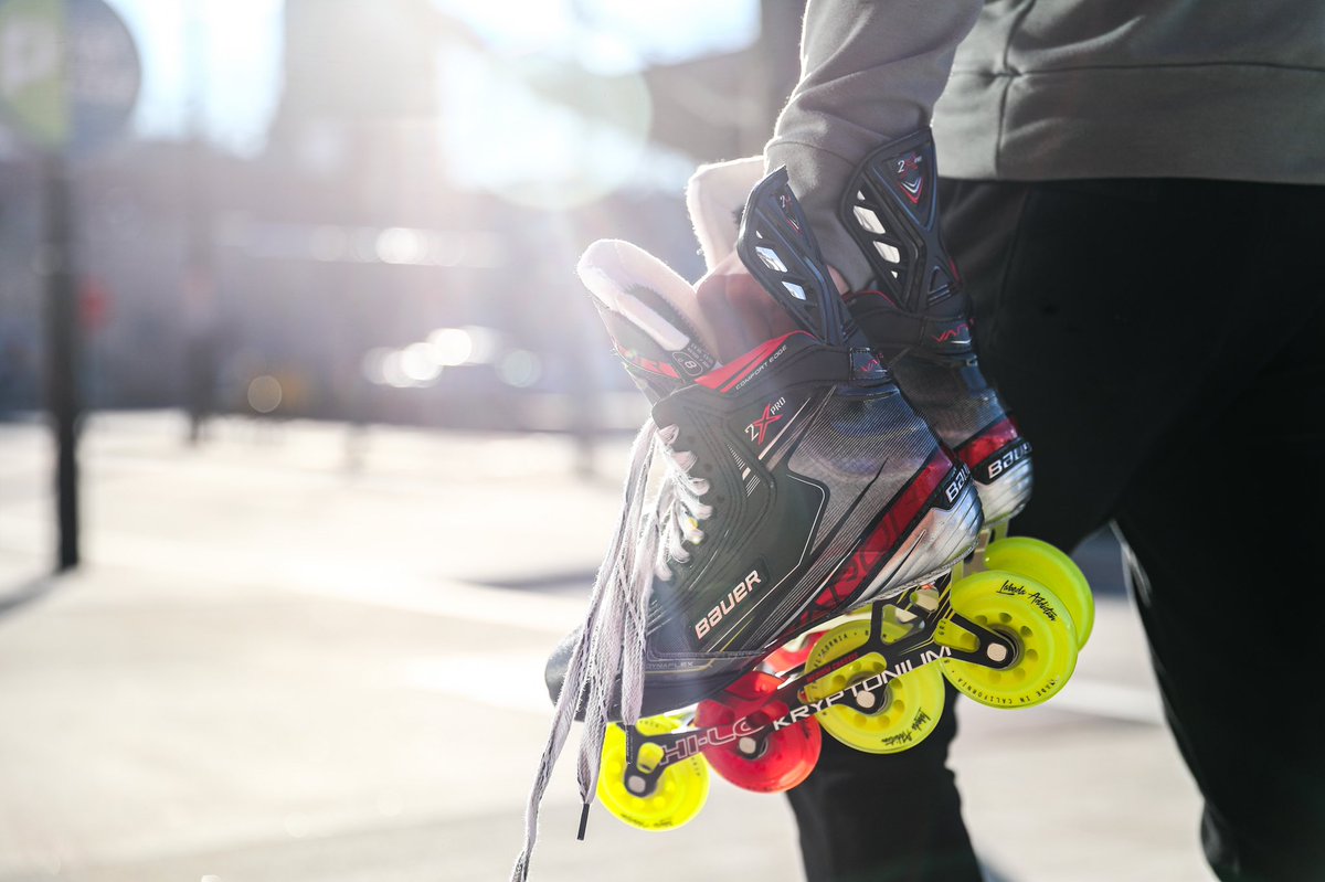 BauerHockeyBC3's tweet photo. The new VAPOR RH 2X PRO Skate combines our VAPOR 2X PRO with best-in-class roller technology.

You #DontNeedIce to be #VAPORQuick. Head to your local @bauerhockey retailer today to grab a pair while they last! https://t.co/smFk4zfeLt