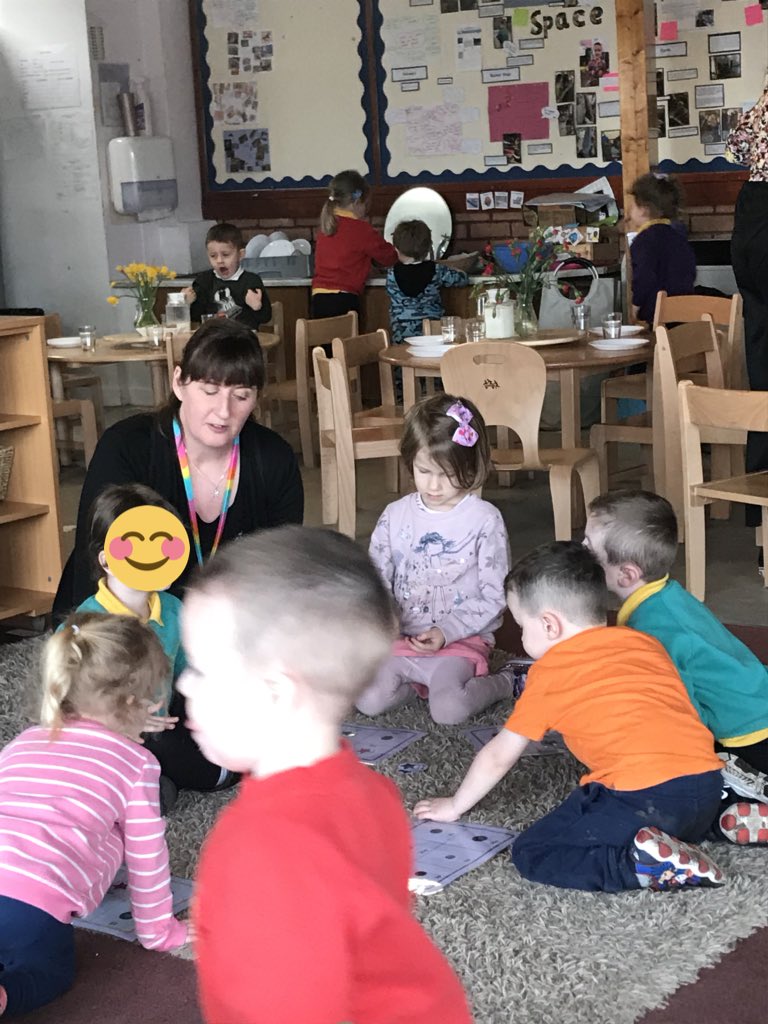 StSerfsPS's tweet photo. Nursery had a buzz of learning today with lots of small focus group learning taking place, Mrs S & learners continued to develop their coinage awareness by playing bingo! Learners then took turns to be the bingo caller before shouting BINGO! #earlynumera #focussedlearning https://t.co/lDR2aniX1J